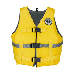 Mustang Livery Foam Vest Xs/s Yellow