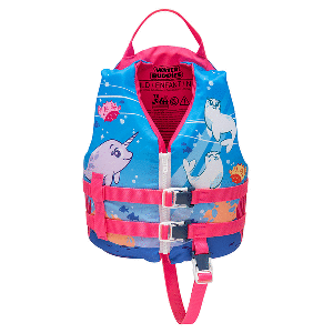 Full Throttle Child Water Buddies Life Vest Octopus