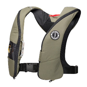Mustang Elite 120 Coastal Inflatable Pfd Everglade Green
