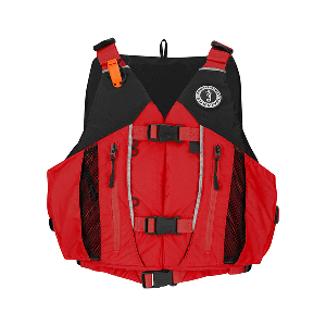 Mustang Solaris Foam Vest M/l Red-black