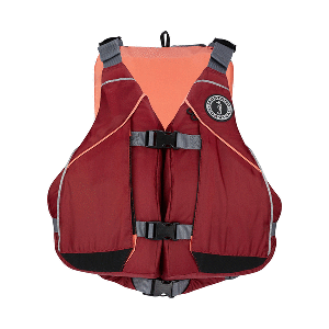 Mustang Moxie Foam Vest Xl/xxl Merlot-coral