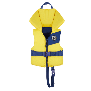 Mustang Infant Lil Legend Foam Vest Yellow-navy