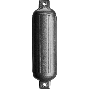 Polyform G-4 Twin Eye Fender 6.5" X 22" Metallic Graphite