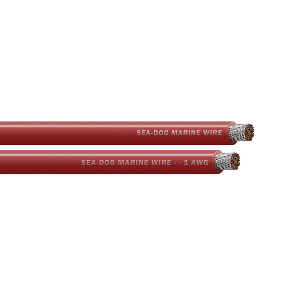 Sea Dog 1 Awg Red 25ft Battery Cable