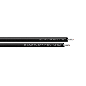 Sea Dog 18 Awg Black 250ft Primary Wire