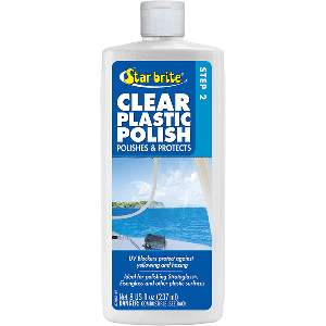 Star Brite Clear Plastic  Polish 8 Oz.