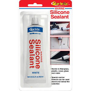 Star Brite Marine Silicone Sealant 2.8 Oz. White