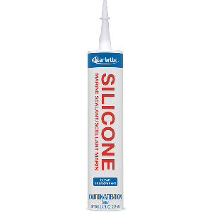 Star Brite Marine Silicone Sealant 10.3 Oz. Clear