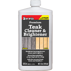 Star Brite One Step Premium Teak Cleaner & Brightener