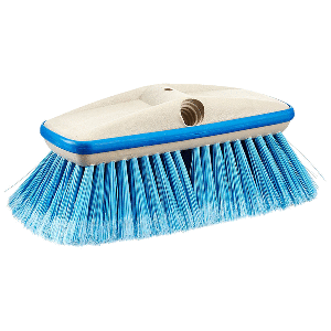 Star Brite 8" Deluxe Block  Brush W/ Bumper - Medium Blue