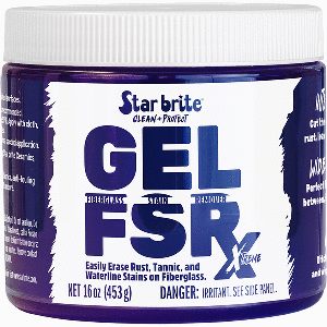 Star Brite Gel Fsrx Fiberglass Stain Remover 16 Oz.