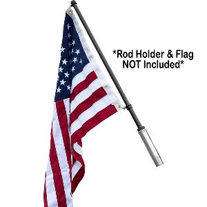 Taco Carbon Fiber Flag Pole With J-lock System 54"