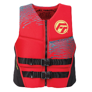 Full Throttle Men's Rapid Dry Flex-back Life Jacket - Small