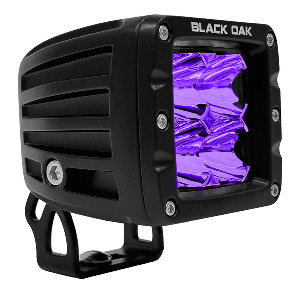 Black Oak 2" Ultraviolet Led Pod Light Pro Series 3.0 Flood