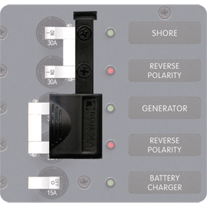 Blue Sea 4125 Lockout Slide 2 Pos 2 Pole