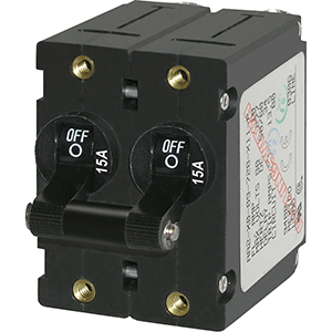 Blue Sea 7234 Circuit Breaker Aa2 15a Black