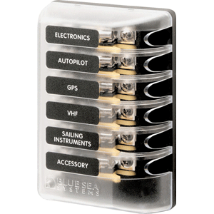 Blue Sea 5018 Fuse Block 3ag