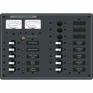 Blue Sea 8068 Panel Dc 13 Pos V/ammeter