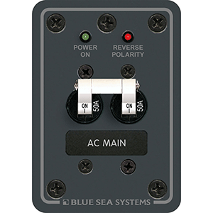 Blue Sea 8079 Breaker Panel 120vac 50a Main