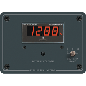 Blue Sea 8051 Panel 7-60 Vdc 3 Bank Digital