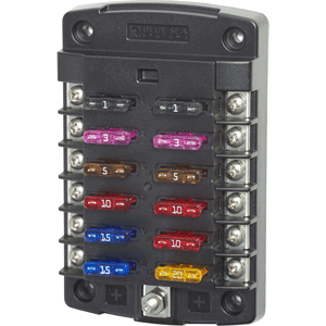Blue Sea 5034 Fuse Block Screw Term Blade