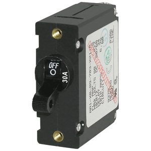 Blue Sea 7220 Circuit Breaker Aa1 30a Black