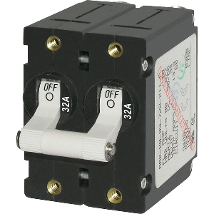 Blue Sea 7295 Circuit Breaker Aa2 32a Wht