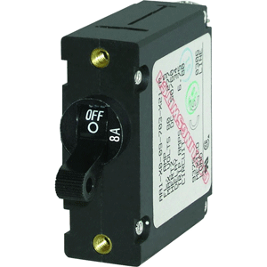 Blue Sea 7347 Circuit Breaker Aa1 8a Black