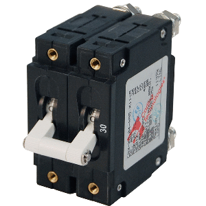 Blue Sea 7365 Circuit Breaker Ca2 30a Wht