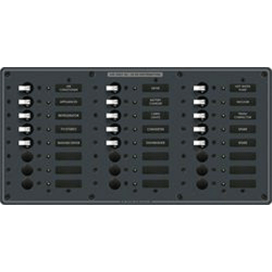 Blue Sea 8165 Breaker Panel 230vac 24 Pos