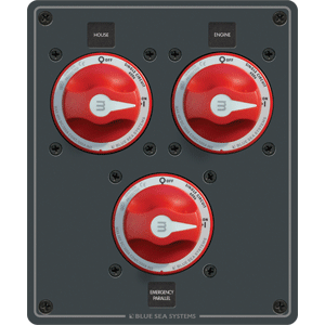 Blue Sea 8280 Panel Dc Parallel 3 Switches