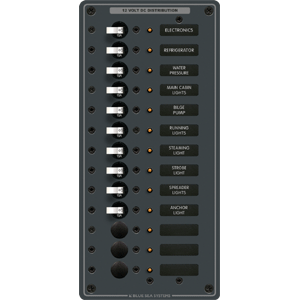 Blue Sea 8376 Panel Dc 13 Pos Vertical