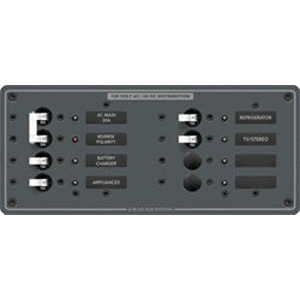 Blue Sea 8412 Breaker Panel 120vac 6 Pos