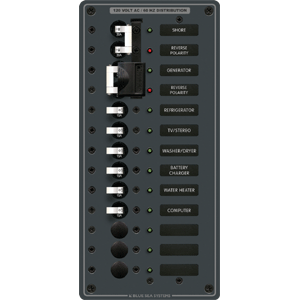 Blue Sea 8466 Breaker Panel 120vac Source
