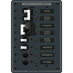 Blue Sea 8467 Breaker Panel 120vac Source