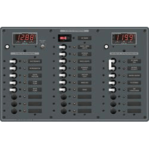 Blue Sea 8508 Breaker Panel 18-dc 8-ac Pos