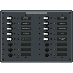 Blue Sea 8561 Breaker Panel 230vac 16 Pos