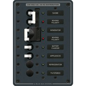 Blue Sea 8567 Breaker Panel 230vac Source