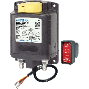 Blue Sea 7623 Ml Acr Charging Relay With Manual Control 24v