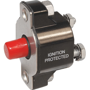 Blue Sea 2138 Medium Duty Push Button Reset Only 15a