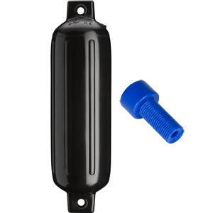 Polyform G-3 Twin Eye Fender 5.5" X 19" Black