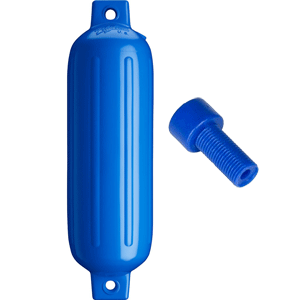 Polyform G-3 Twin Eye Fender 5.5" X 19" Blue