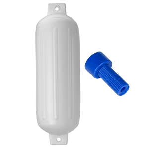 Polyform G-5 Twin Eye Fender 8.8" X 26.8" White