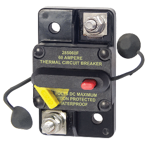 Blue Sea 7184 60 Amp Circuit Breaker Surface Mt 285 Series