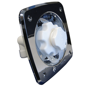 Jabsco Flush Mount Chrome Water Pressure Regulator 45psi
