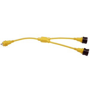 Marinco 157ay Y Adapter 2-30a Locking To 30a Locking