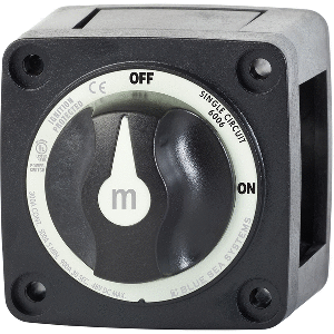Blue Sea 6006200 Battery Switch Mini On/off Black