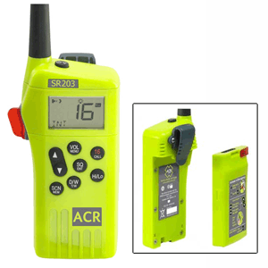 Acr 2828 Sr203 Gmdss Survival Radio With Replaceable Lithium