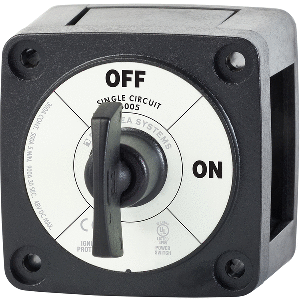 Blue Sea 6005200 Battery Switch Single Circuit On-off