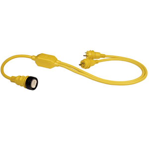 Marinco Ry504-2-30 50a Female To 2 30a Male Reverse Y Cable